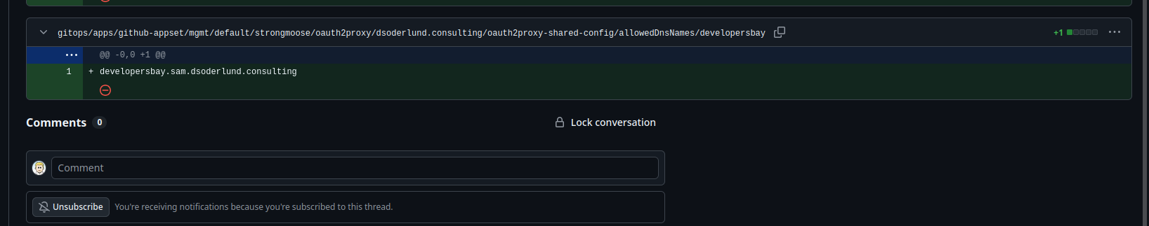 the new url file