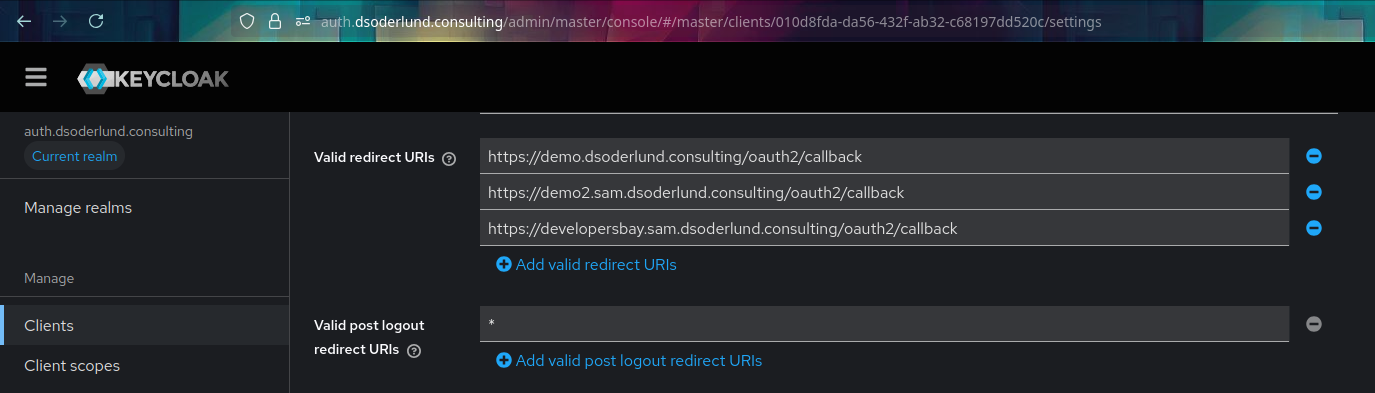 client in keycloak